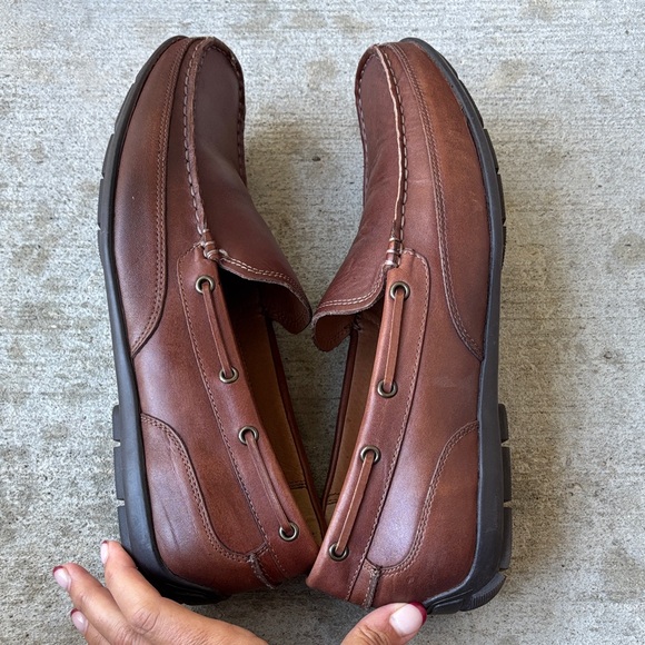 Bass Hank Brown Leather Loafers main image 7
